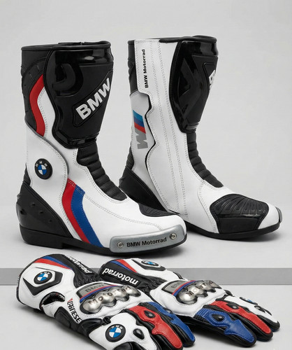 Bmw leder rennstiefel - leder-rennstiefel, &
