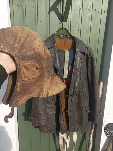 Alte motorrad lederjacke - alte,
