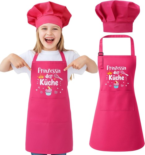 Kinderschürze mit kochmütze - kinderschürze,