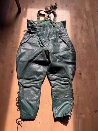 Motorradhose grün alte - motorradhose,